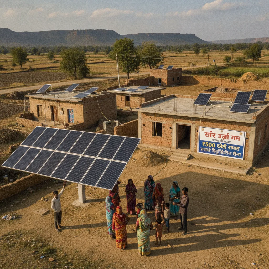 Maharashtra Unveils ₹500 Crore Solar Scheme for Rural Electrification