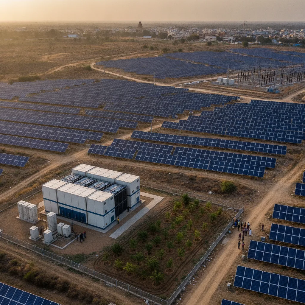Madhya Pradesh opens solar parks, BESS plant in clean energy push