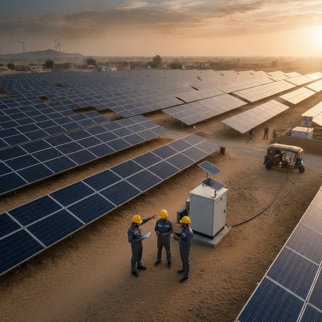 Solar Energy Can Drive India's Clean Power Shift, Experts Say