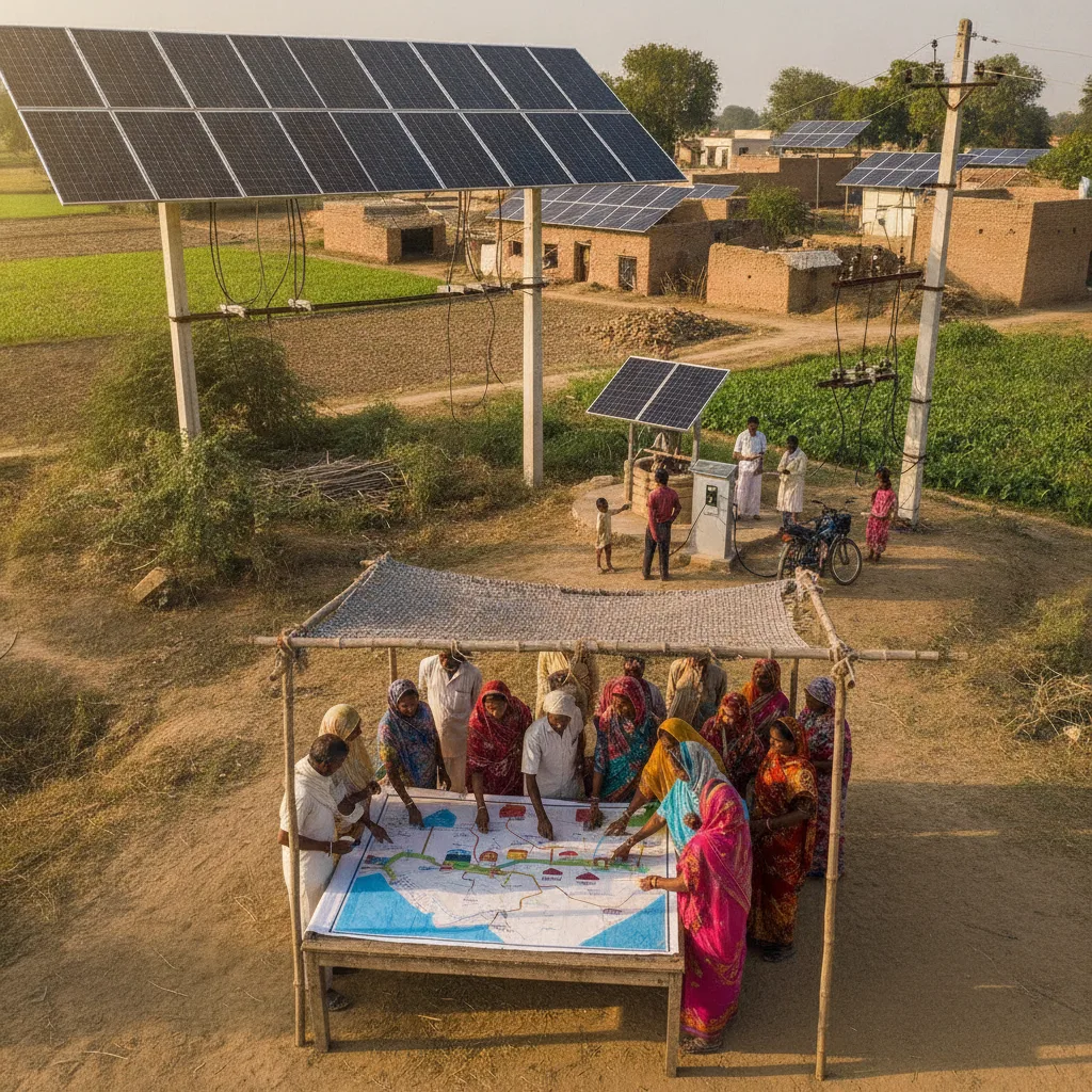 Solar cheaper than grid in rural India with village-level planning: Report