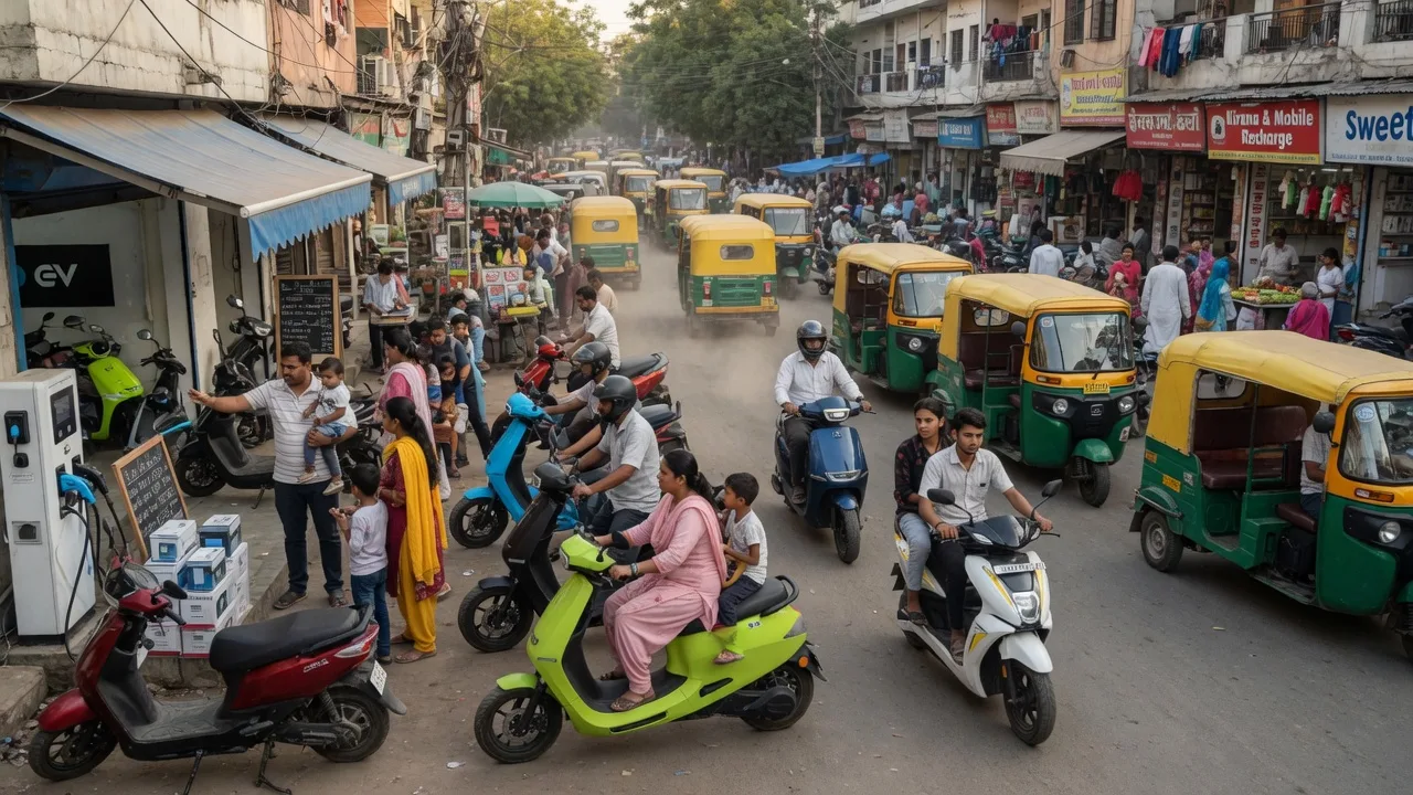 India's EV retail sales hit 3.06 lakh units in June, driven by two-wheelers and three-wheelers