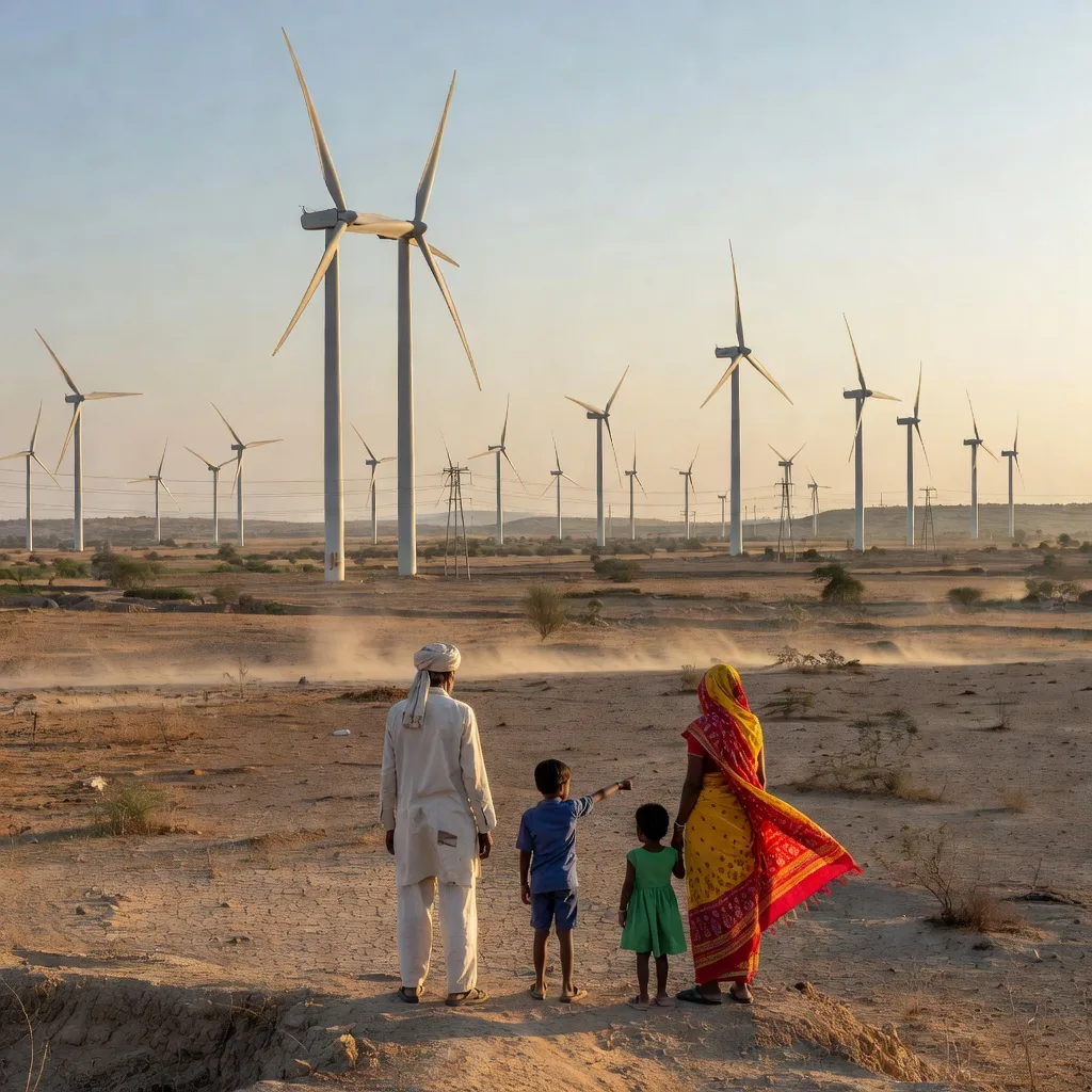 India’s wind energy output climbs to 57,443 megawatts, report says