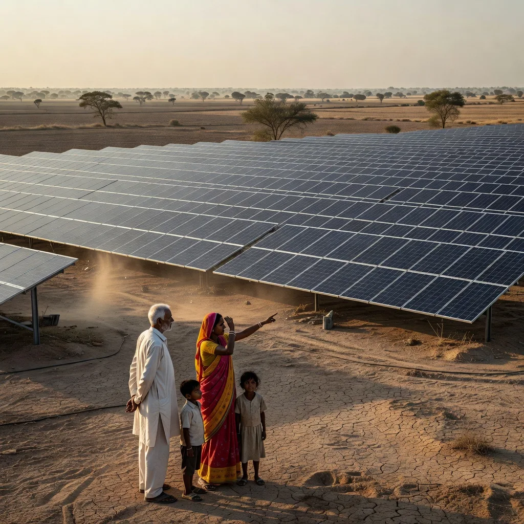 India Accelerates Solar Shift, Hits Record Capacity in 2024