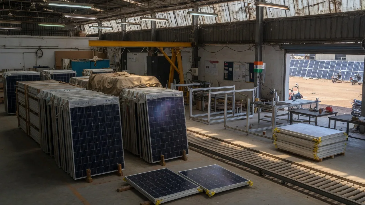 India's Solar Push Idles Factories Unable to Shake Reliance on China