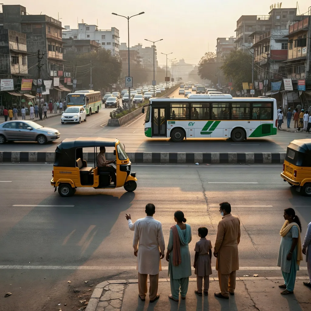 India’s Capital Pushes Aggressive EV Goal to Clean Its Air