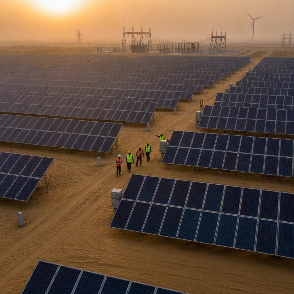 Adani Green Energy crosses 20 GW operational capacity, 14% of India's utility solar