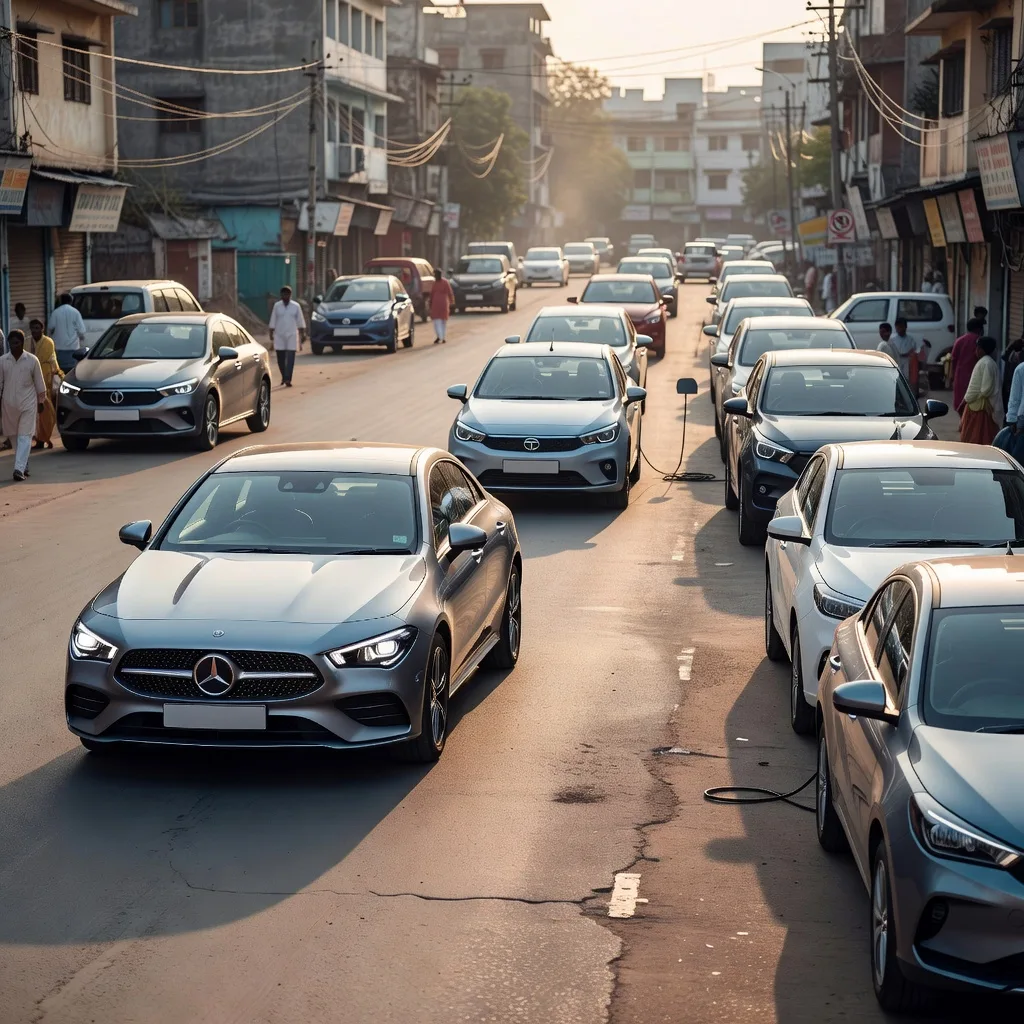 Mercedes‑Benz CLA Tops India’s 2026 Long‑Range EV List, Mahindra and Tata Rule the Mass Market