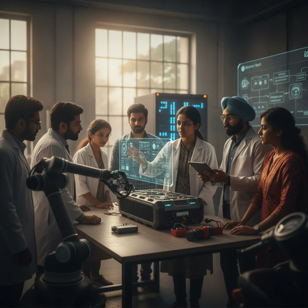 Battery Tech, AI and Innovation Key to India's EV Future, Says Report