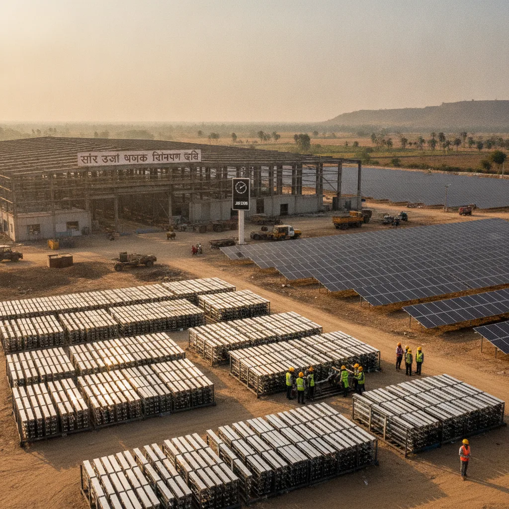 India Extends ALMM to Solar Ingots and Wafers from June 2028