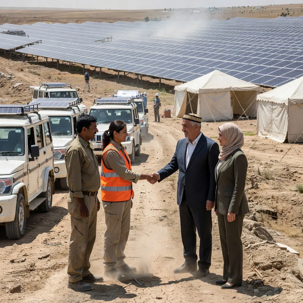 India Steps Into Central Asia’s Solar Market With Uzbekistan Deal