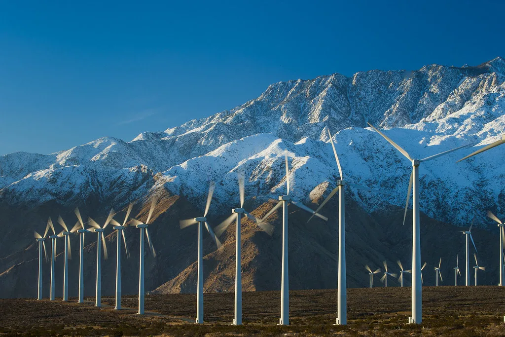 Representative image: Renewable Energy Development in the California Desert