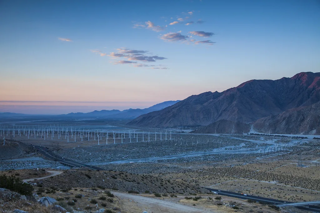 Representative image: Renewable Energy Development in the California Desert