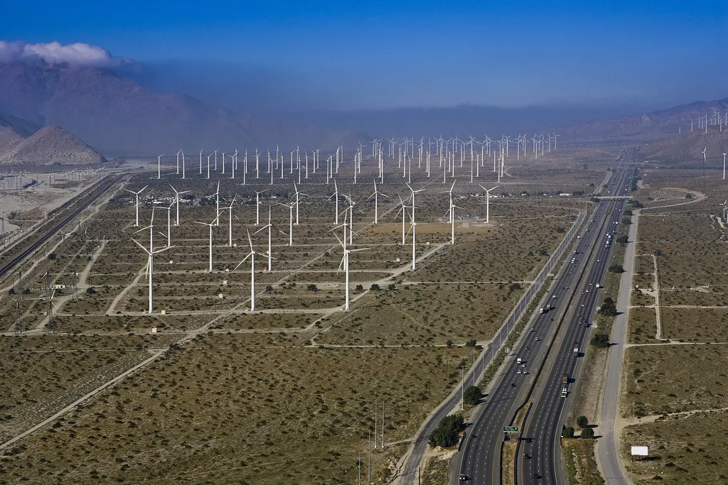 Representative image: Renewable Energy Development in the California Desert