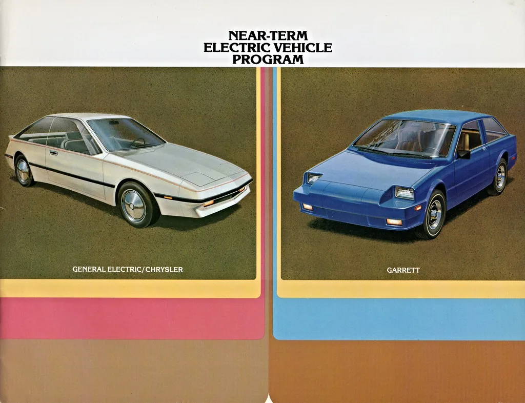 Representative image: 1978 U.S. Dept. of Energy Near-Term Electric Vehicle Program