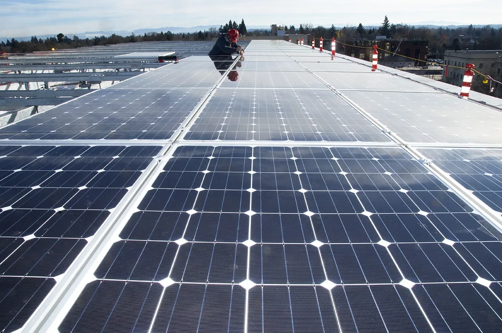 Representative image: Solar panels